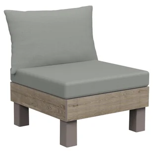 Sofa ogrodowa modułowa Ashwood szara Keter - Fotele i krzesła ogrodowe - miniaturka - grafika 1