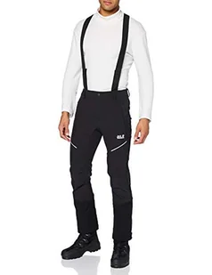 Jack Wolfskin Męskie spodnie Gravity Tour, czarne, 56 - Spodenki męskie - miniaturka - grafika 1