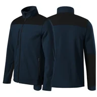 Moda i Uroda OUTLET - polar granatowy unisex z haftem nadrukiem logo firmy 360g 530 kolor 02 polar podstawowy - miniaturka - grafika 1