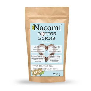 Nacomi peeling suchy kokos 200g - Peelingi do ciała - miniaturka - grafika 1