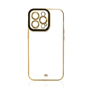 Fashion Case etui do Samsung Galaxy A12 5G żelowy pokrowiec ze złotą ramką czarny - Etui i futerały do telefonów - miniaturka - grafika 3