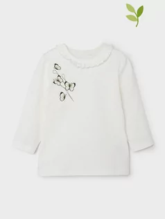 Kaftaniki dla niemowląt - Name it Koszulka "Faiza" w kolorze białym - grafika 1