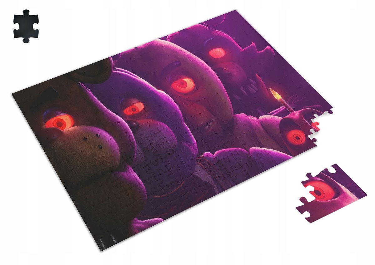 Puzzle Five Nights at Freddy's (2023) Horror + Imię pudełko A3 252 el. #3