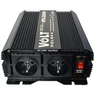 Samochodowa Przetwornica Napięcia 24V 230V 2000W - Przetwornice samochodowe - miniaturka - grafika 1