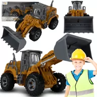 Samochody i pojazdy dla dzieci - Auto Pojazd Z Napędem Ładowarka Koparka 1:48 - miniaturka - grafika 1