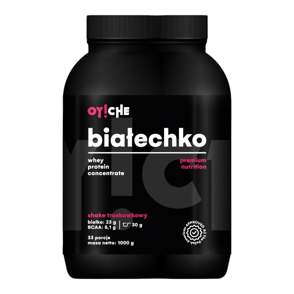 Białechko Shake truskawkowy Proszek do rozpuszczania, 1000 g