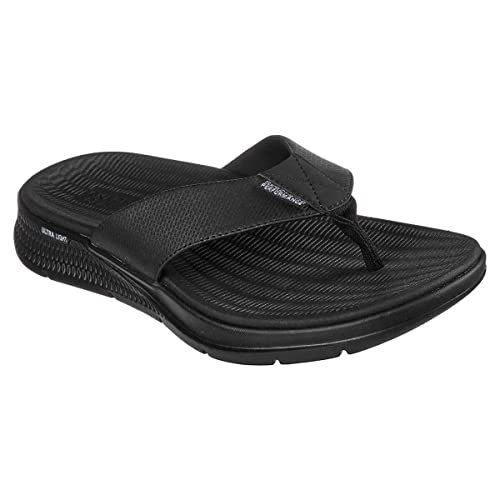 Skechers Męskie klapki Go Consistent Synthwave, Czarny, 42.5 EU