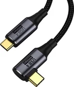 Kable USB - Kabel USB PremiumCord PREMIUMCORD Kabel USB4™ Gen 3x2 40Gbps 8K@60Hz 240W Thunderbolt 3 kabel 1,2m - miniaturka - grafika 1