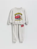 Spodenki dla niemowląt - Reserved - Komplet Auta - jasnoszary - miniaturka - grafika 1