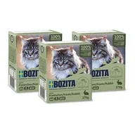 Mokra karma dla kotów - Bozita Cat Królik W Galaretce 3x370g B-4916 - miniaturka - grafika 1