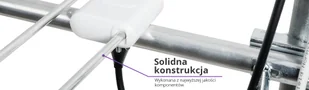 Antena DVB-T Spacetronik EOS VHF White - Anteny TV - miniaturka - grafika 9