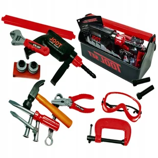 Walizka z Narzędziami Skrzynka Warsztat Zestaw Majsterkowicza Wiertarka - Mały majsterkowicz - miniaturka - grafika 1