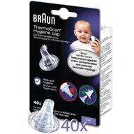 Akcesoria medyczne - Braun LF40, kapturki do termometru, 40 sztuk - miniaturka - grafika 1