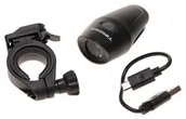 Lampki rowerowe - Lampa Rowerowa Ładowana Z Usb Tiross TS-2211 - miniaturka - grafika 1