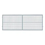 Akcesoria do ogrodzeń - Brama dwuskrzydłowa 3D 4,00 x 1,50 ocynk - miniaturka - grafika 1