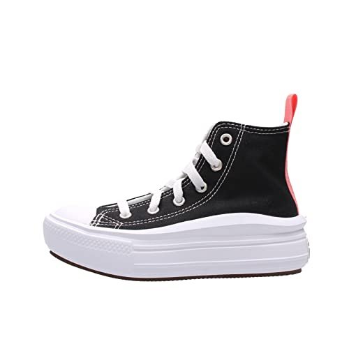 Converse Chuck Taylor All Star Move Color Pop Platform Sneakersy dla chłopców, czarny, 27 EU