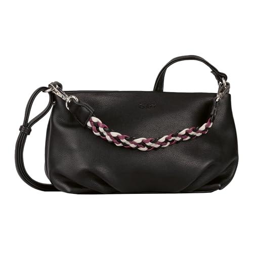 Gabor bags Linnie damska torba na ramię, czarna, czarny