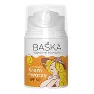 Kremy do twarzy - BAŚKA Krem do twarzy SPF 50+ nawilżający 50 ml - miniaturka - grafika 1