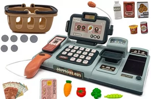 Kasa Dla Dzieci Kasa Fiskalna Sklepowa Happy 4 Supermaket Sklep Zabawka Kasa Zabawkowa Kasy Sklepowe Dla Dziecka - Zabawy w naśladowanie dorosłych - miniaturka - grafika 1