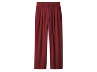 Spodnie damskie - esmara® Spodnie palazzo damskie (Czerwony, 42) - miniaturka - grafika 1