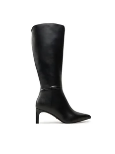 Guess Kozaki Qiale FLFQIA ELE11 Czarny - Kozaki damskie - miniaturka - grafika 1