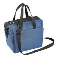 Torebki damskie - Torba termiczna, 10 l, 27,5 x 16,5 x 25,5 cm, granatowa CI-106831 - miniaturka - grafika 1