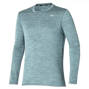 Mizuno Koszulka męska Impulse Core Ls, Sztormowa pogoda, XL - Koszulki męskie - miniaturka - grafika 1