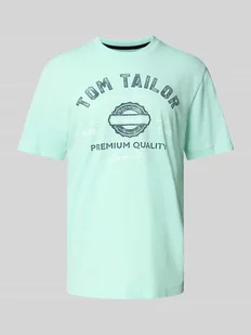 T-shirt o kroju regular fit z czystej bawełny - Koszulki męskie - miniaturka - grafika 1