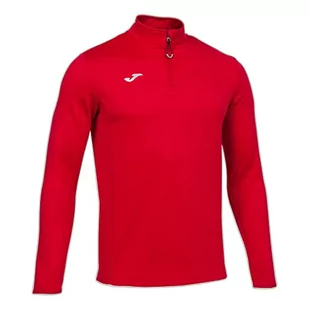 Joma bluza męska do biegania night, czerwony, XS - Bluzy męskie - miniaturka - grafika 1