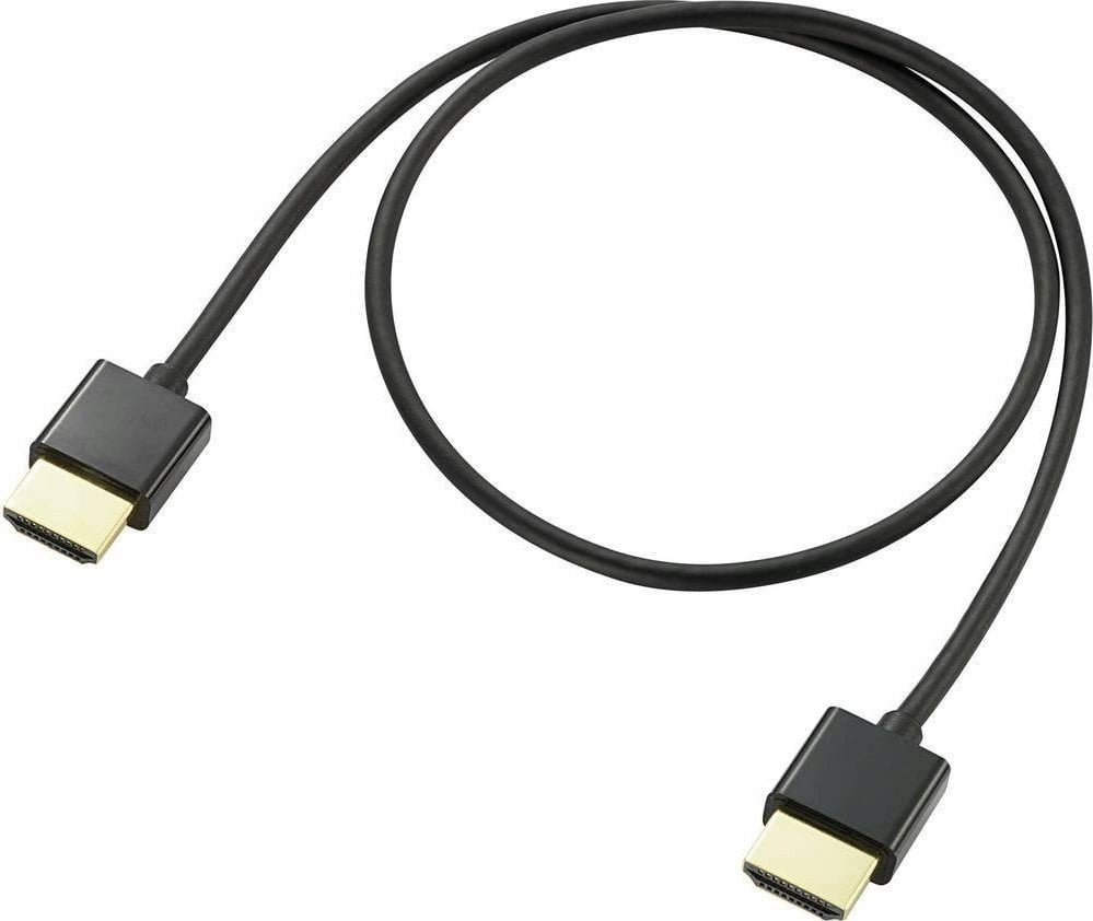 Kabel SpeaKa SpeaKa Professional SP-9070576, 0.5 m, HDMI Type A Standard, HDMI Type A Standard, 10.2 Gbit/s, Audio Return Channel ARC, Black