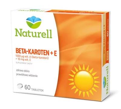 Naturell USP ZDROWIE Beta-karoten + E x 60 tabl