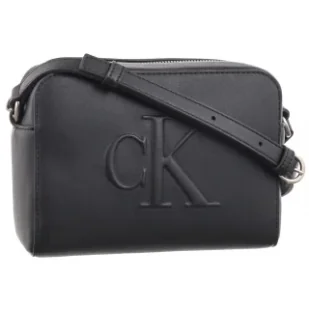 Torebka Listonoszka Sculpted Camera Bag Deboss Black K60K612726 BEH (CK583-a) Calvin Klein - Torebki damskie - miniaturka - grafika 1