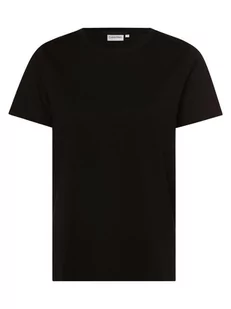 Calvin Klein - T-shirt damski, czarny - Koszulki i topy damskie - miniaturka - grafika 1