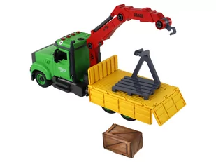 Pojazd Wywrotka Dźwig do Skręcania Rozkręcania - Samochody i pojazdy dla dzieci - miniaturka - grafika 3