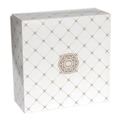 Opakowania gastronomiczne - Pudełko papierowe 207x192x90 Rozeta 15szt Kram ^ - miniaturka - grafika 1