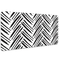 Podkładki na biurko - Mata z nadrukiem na biurko Wzór w jodełkę 100x50 cm, Dywanomat - miniaturka - grafika 1