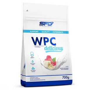 Odżywka białkowa z maślanką WPC DELICIOUS PROTEIN 700g Mleczny karmel - Odżywki białkowe - miniaturka - grafika 1