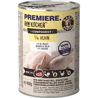 Mokra karma dla psów - PREMIERE RAW KITCHEN 1/4 kurczaka 12x400 g - miniaturka - grafika 1