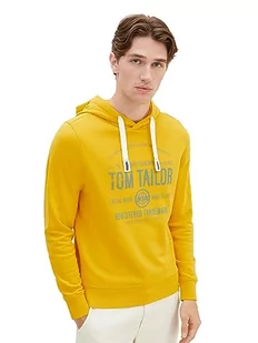 TOM TAILOR Bluza męska, 32096 - Symphonic Sun Yellow, XXL - Bluzy męskie - miniaturka - grafika 1