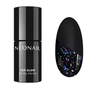 Lakiery hybrydowe - NeoNail Top Hybrydowy Top Glow Polaris 7,2 ML - miniaturka - grafika 1