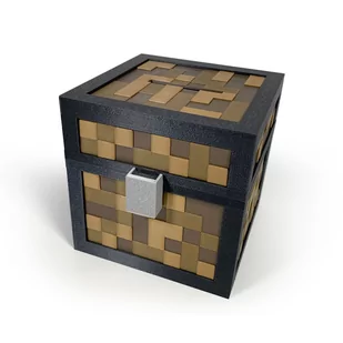 KAJAWIS Skarbonka M dla dziecka w stylu MINECRAFT skrzynka dla dziecka EKO - Skarbonki - miniaturka - grafika 1