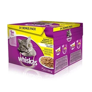 Whiskas Drobiowe danie w sosie saszetka 4x100g - Mokra karma dla kotów - miniaturka - grafika 2