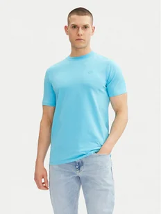 KARL LAGERFELD T-Shirt 755750 552221 Turkusowy Regular Fit - Koszulki męskie - miniaturka - grafika 1