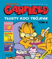 Komiksy dla dzieci - Garfield. Tłusty koci trójpak. Tom 6 - Jim Davis - komiks - miniaturka - grafika 1