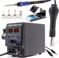 Lutownice - Techrebal Stacja lutownicza 2w1 Yihua 8786D-I - miniaturka - grafika 1