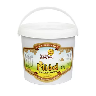 Bartnik miód wielokwiatowy 2kg - Miód - miniaturka - grafika 1