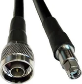 Kable komputerowe i do monitorów - Hismart Kabelis LMR-400, 3m ilgio, N-male į RP-SMA-male - miniaturka - grafika 1