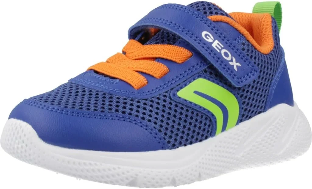 Obuwie sportowe oddychające dla chłopca granat pomarańcz 26 EU sneakersy