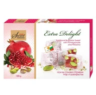 Cukierki - Lokum- tradycyjny bułgarski przysmak z Granatem i Pistacjami 140G - miniaturka - grafika 1