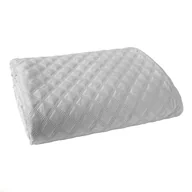 Narzuty - Narzuta na łóżko, pikowana, nowoczesna, aksamitna Velvi 220x240cm 021 Patel szary - miniaturka - grafika 1